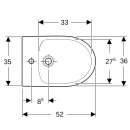 Geberit 500812018 Renova Standbidet, teilgeschl.Form