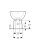 Geberit 500812018 Renova Standbidet, teilgeschl.Form