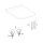 Geberit 500833011 Xeno2 WC-Sitz, Befestigung von oben