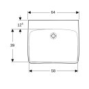 Geberit 500914001 Renova Comfort WT barrierefrei