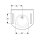 Geberit 501041001 Publica WT, rundes Design, m. Auss.