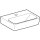 Geberit 501625008 Renova Plan Handwaschbecken, 45x34cm