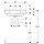 Geberit 501632001 Renova Plan Waschtisch, 55x44cm