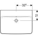 Geberit 501642008 Renova Plan Waschtisch, 65x48cm