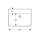 Geberit 501643001 Renova Plan Waschtisch, 65x48cm