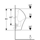 Geberit 501655008 Narva Urinal
