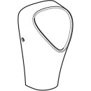 Geberit 501657008 Narva Urinal, wasserlos
