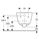 Geberit 501661001 iCon Wand-WC Tiefsp&uuml;ler, Rimfree