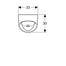 Geberit 501665001 Renova Urinal Trigonal