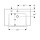 Geberit 501695008 Renova Plan WT mit Ablagefl., 75x48cm