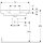 Geberit 501695008 Renova Plan WT mit Ablagefl., 75x48cm