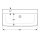 Geberit 501709001 Renova Plan Waschtisch, 100x48cm