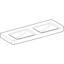 Geberit 501713001 Renova Plan Doppelwaschtisch 130x48cm