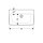Geberit 501717001 Renova Compact Waschtisch, 65x40cm