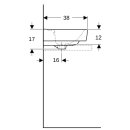 Geberit 501719008 Renova Plan Aufsatz-HWB 50x38cm