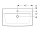 Geberit 501727001 Renova Plan Aufsatzwaschtisch 85x48cm