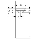 Geberit 501832001 iCon Light Handwaschbecken 53x31cm