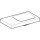 Geberit 501833003 iCon Light Handwaschbecken 53x31cm
