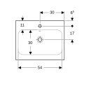 Geberit 501834002 iCon Light Waschtisch 60x48cm