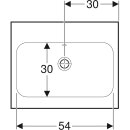 Geberit 501834003 iCon Light Waschtisch 60x48cm