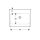 Geberit 501834007 iCon Light Waschtisch 60x48cm