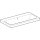 Geberit 501836003 iCon Light Waschtisch 90x48cm
