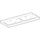 Geberit 501838003 iCon Light Doppelwaschtisch 120x48cm