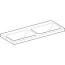 Geberit 501838008 iCon Light Doppelwaschtisch 120x48cm