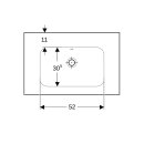 Geberit 501839004 iCon Light Waschtisch 75x48cm