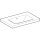 Geberit 501839004 iCon Light Waschtisch 75x48cm