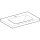 Geberit 501839005 iCon Light Waschtisch 75x48cm
