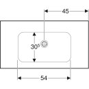 Geberit 501840007 iCon Light Waschtisch 90x48cm