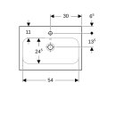 Geberit 501841001 iCon Light WT 60x42cm, verk. Ausld.