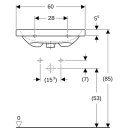 Geberit 501841008 iCon Light WT 60x42cm, verk. Ausld.