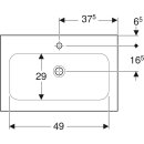 Geberit 501844002 iCon M&ouml;belwaschtisch 75x48cm