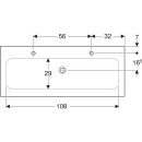 Geberit 501846001 iCon M&ouml;belwaschtisch 120x48cm