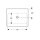 Geberit 501847004 iCon Light Aufsatzwaschtisch 60x48cm