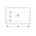 Geberit 501848008 iCon Light Aufsatzwaschtisch 75x48cm