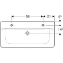 Geberit 501883001 Renova Plan Waschtisch 100x48cm