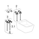 Geberit 501898008 iCon Wandbidet, T:53cm