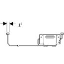 Geberit 502032001 Lichtleiste f&uuml;r Schublade, L:40cm