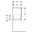 Geberit 502302013 iCon Unterschrank f&uuml;r HWB, 1 Schubl.