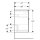 Geberit 502308013 iCon Unterschrank f. WT, verk. Ausld.