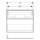 Geberit 502308JR1 iCon Unterschrank f. WT, verk. Ausld.