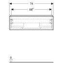 Geberit 502311JR1 iCon Unterschrank f&uuml;r WT, 1 Schubl.