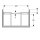 Geberit 502311JR1 iCon Unterschrank f&uuml;r WT, 1 Schubl.