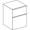 Geberit 502315011 iCon Seitenschrank, 2 Schubladen