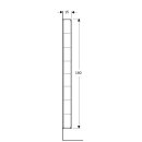 Geberit 502317013 Hochschrank, 1 T&uuml;r u. i.Spiegel