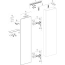 Geberit 502317JH1 Hochschrank, 1 T&uuml;r u. i.Spiegel