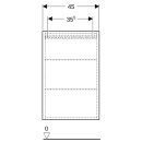 Geberit 502318013 H&auml;ngeschrank rechteckig, 1 T&uuml;r